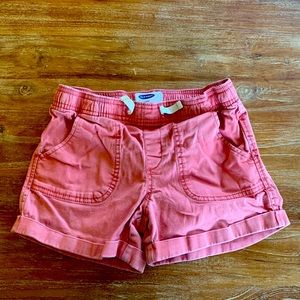 Old Navy Girls 10-12 khaki elastic waist shorts